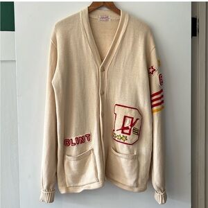 Vintage Letterman Cardigan